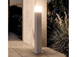 Baliza Exterior Superficie Pie 74cm Augusta Blanca Blanco