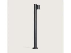 Baliza Exterior Superficie Pie 90cm Acero Inoxidable Stone Antracita