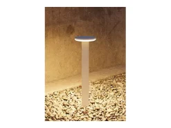 Baliza LED exterior Mac Floor XL Corten 4000K - 12W IP65 de aluminio h60cm - Downlight - Beneito & Faure