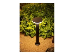 Baliza LED Mac Floor Corten 3000K - 12W IP65 de 30 cm de altura para exterior en aluminio - Downlight - Beneito & Faure
