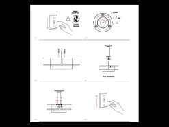 Baliza LED Mac Floor Corten 4000K - 12W IP65 de 30 cm de altura para exterior en aluminio - Downlight - Beneito & Faure