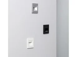Baliza LED 1.5W Empotrable Pared Blanco Randy 3000K Blanco Cálido