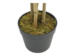 Bambú artificial 552 hojas 120 cm verde