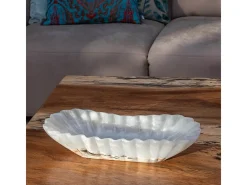 Bandeja de ónix esculpida a mano con diseño único