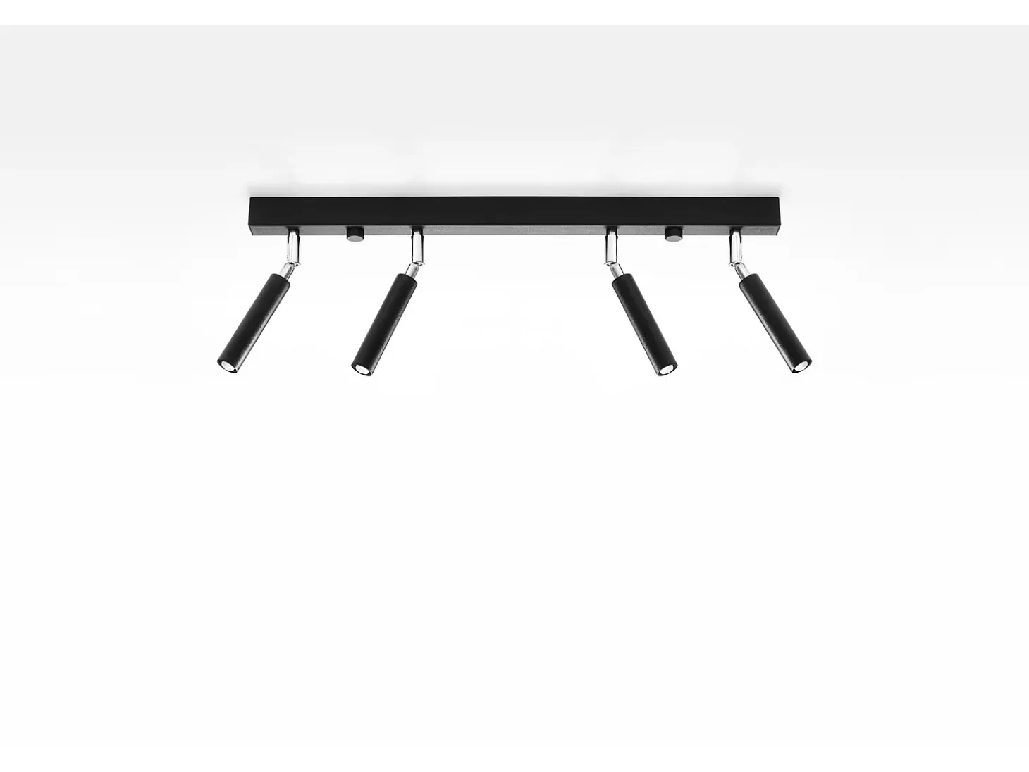 Barra Dritta Incasso 4Luci Nero G9 Barra recta Flush 4Light Black G9
