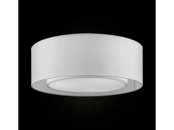 Bergamo Plafón Flush Cilíndrico Cromo, 3 Luces, E27