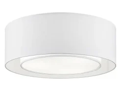 Bergamo Plafón Flush Cilíndrico Cromo, 3 Luces, E27