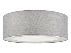Bergamo Plafón Flush Cilíndrico Cromo, 3 Luces, E27