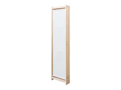 Biombo de 3 paneles Crema 120x170x4 cm Tela