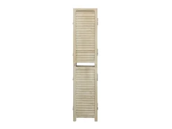 Biombo de 6 paneles de madera maciza de paulownia 210x165 cm ES828133