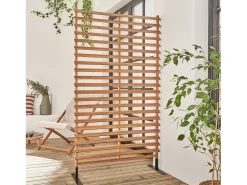 Biombo de madera para interior/exterior de 100cm madera