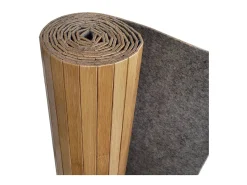 Biombo divisor bambú natural 250x165 cm ES833691