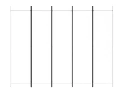Biombo divisor de 5 paneles de tela blanco 250x200 cm ES542255