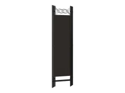 Biombo divisor de 4 paneles marrón 160x180 cm ES180349