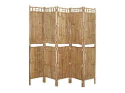 Biombo divisor de 5 paneles 200x180 cm ES688371