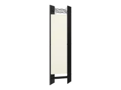 Biombo divisor de 6 paneles blanco 240x180 cm ES233203