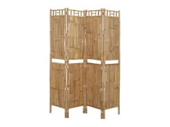 Biombo divisor de 4 paneles 160x180 cm ES832794