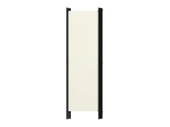 Biombo divisor de 4 paneles blanco 200x180 cm ES289842
