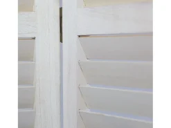 Biombo divisor de ambiente 120x2x170 cm blanco Paravent