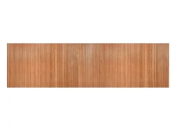 Biombo divisor de bambú color natural 165x600 cm ES532771