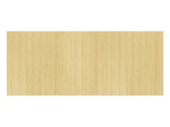 Biombo divisor de bambú color natural claro 165x400 cm ES641927