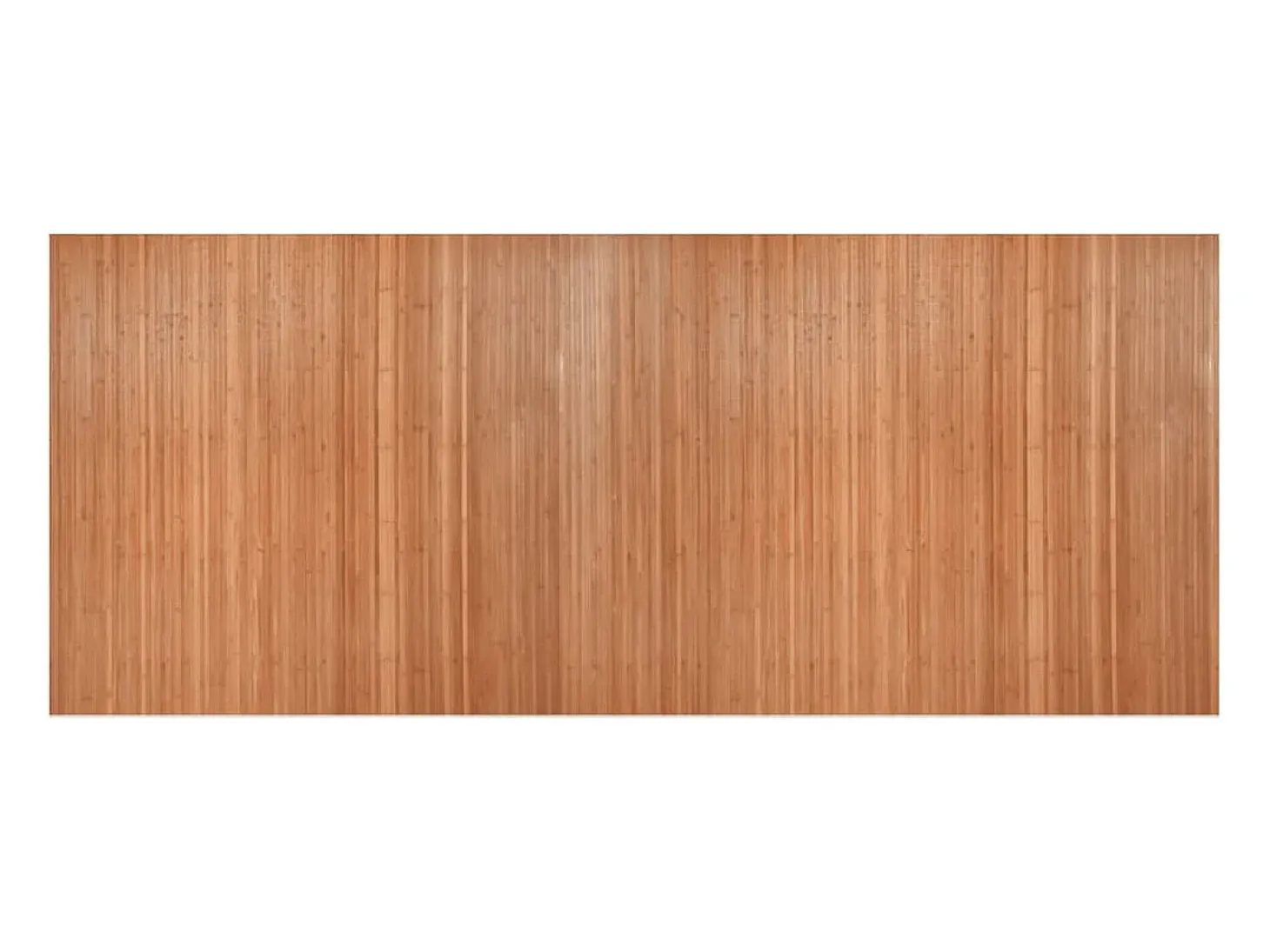 Biombo divisor de bambú color natural 165x400 cm ES425183