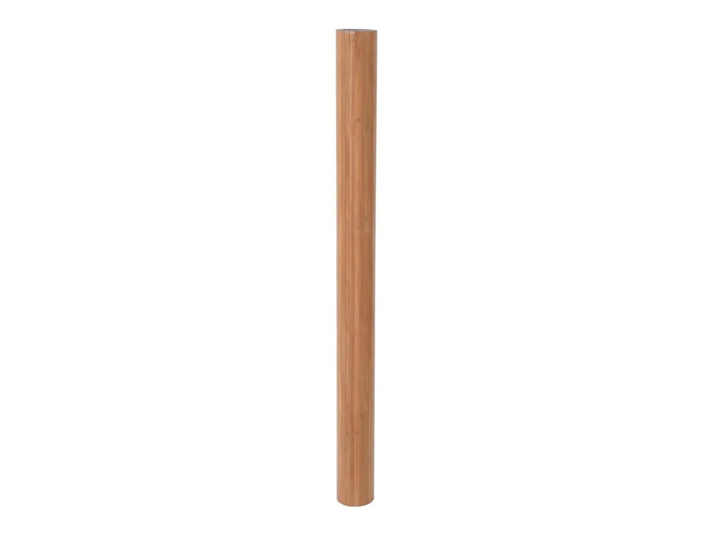 Biombo divisor de bambú color natural 165x400 cm ES425183