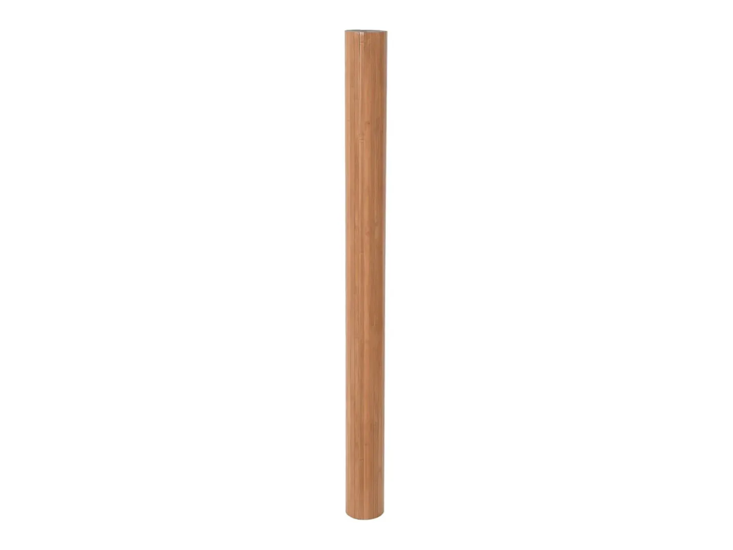 Biombo divisor de bambú color natural 165x800 cm ES787421