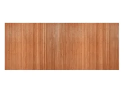 Biombo divisor de bambú marrón 165x400 cm ES922746