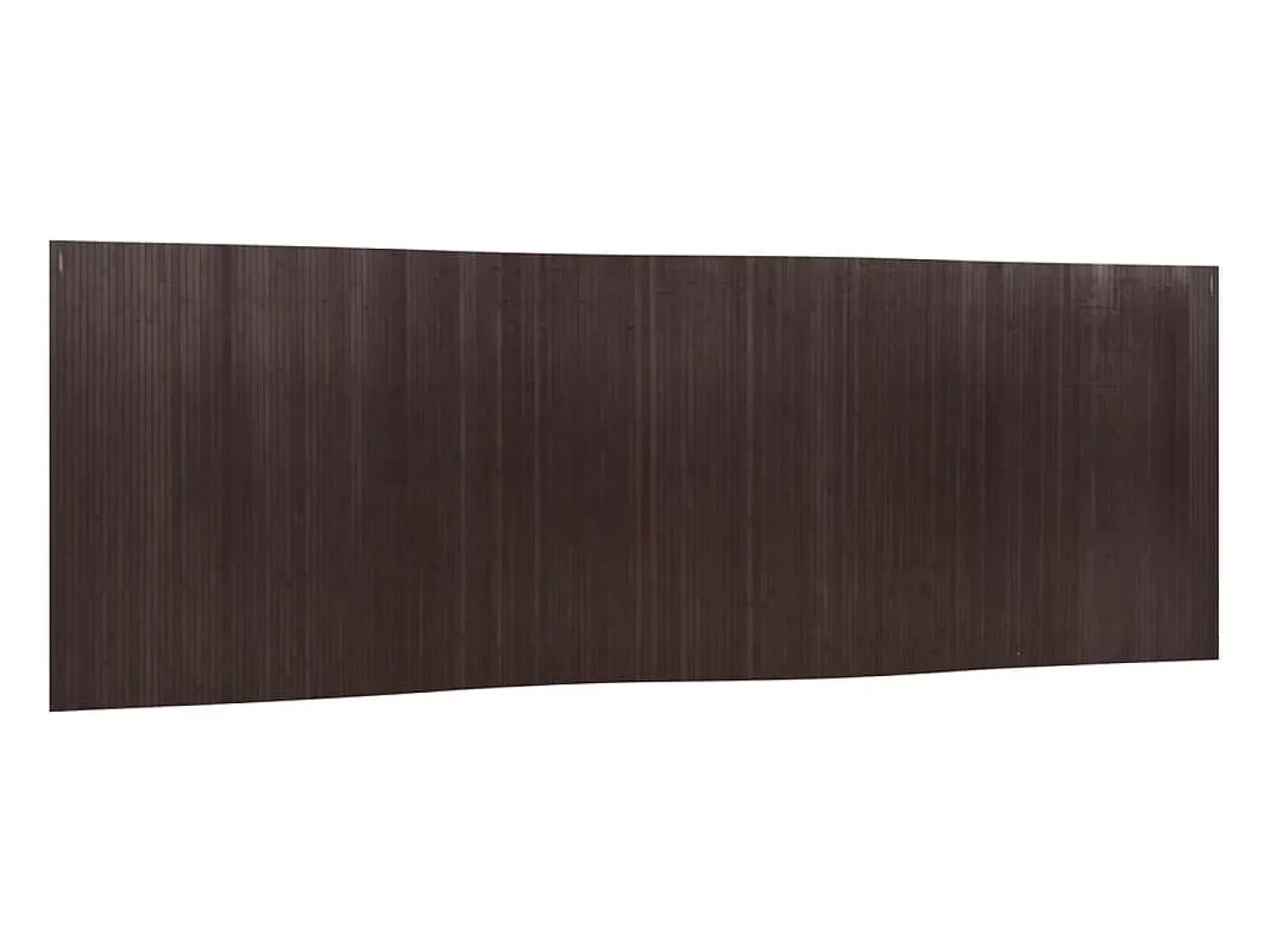 Biombo divisor de bambú marrón oscuro ancho 600 cm alto 165 cm