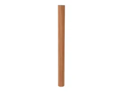 Biombo divisor de bambú marrón 165x800 cm ES587146