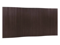 Biombo divisor de bambú marrón oscuro 165x400 cm ES834238