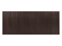 Biombo divisor de bambú marrón oscuro 165x400 cm ES834238