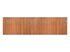 Biombo divisor de bambú marrón 165x600 cm ES548377