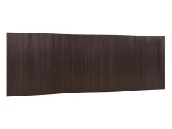 Biombo divisor de bambú marrón oscuro 165x600 cm ES275356
