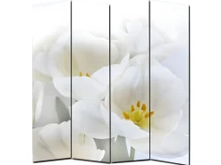 Biombo fotográfico Bagheria, 180 x 160 cm, orquídea