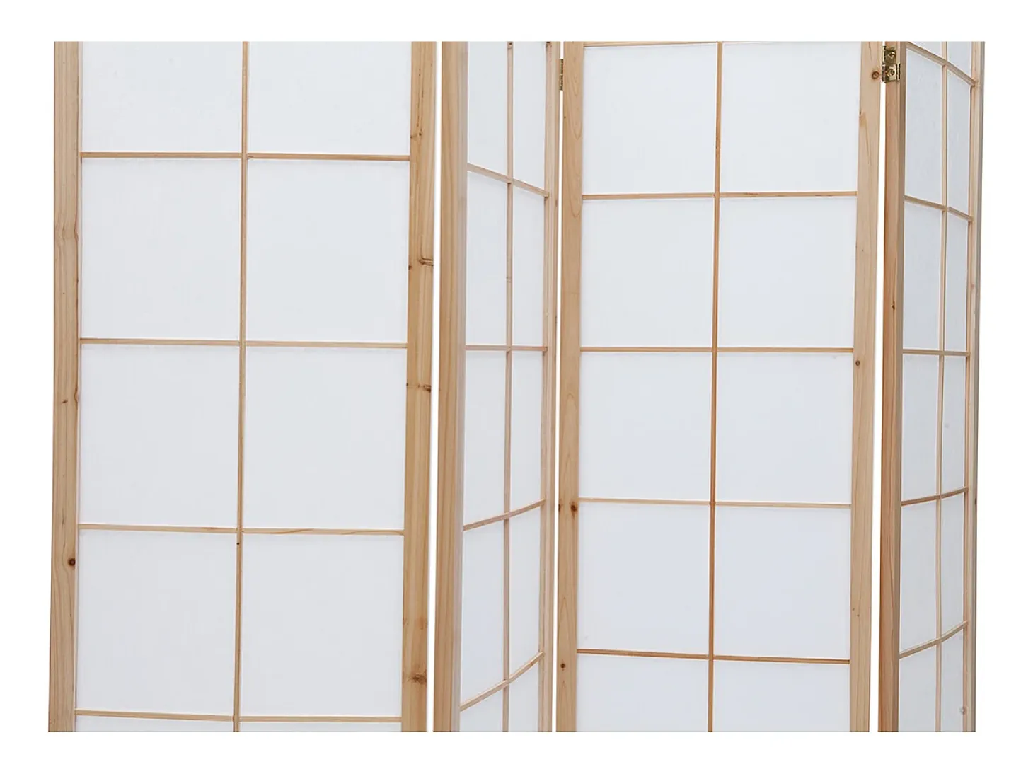 Biombo japonés de madera y papel IKUYO