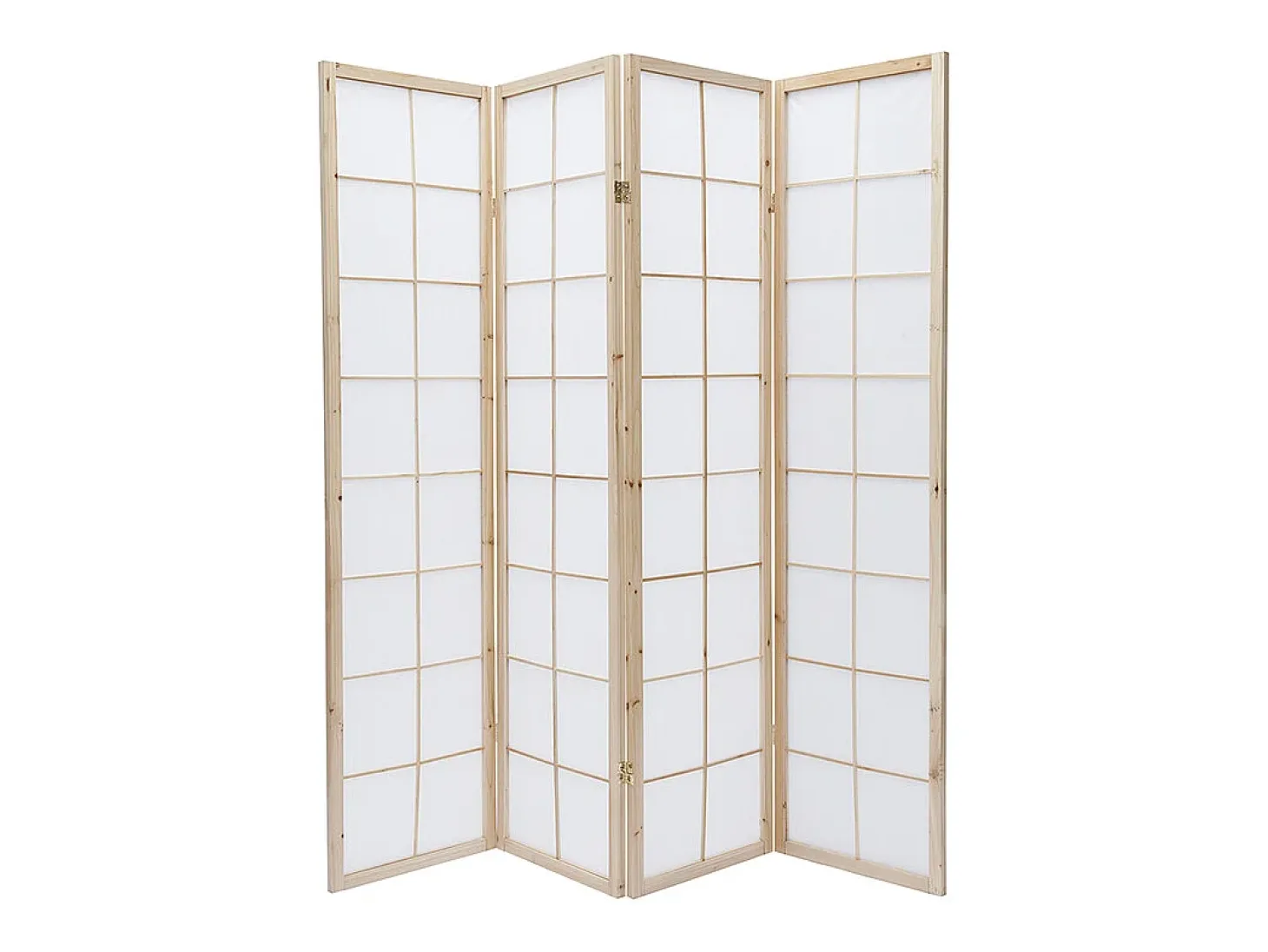 Biombo japonés de madera y papel IKUYO