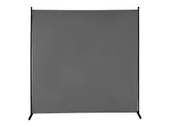 Biombo Separador SucceBuy 6 Pies, Panel Simple De Tela Para Oficina, Dormitorio, Gris