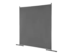 Biombo Separador SucceBuy 6 Pies, Panel Simple De Tela Para Oficina, Dormitorio, Gris