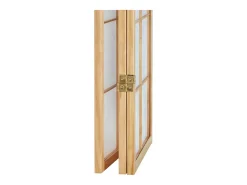 Biombo 132x2x179 cm madera natural Shoji