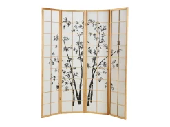 Biombo 176x2x179 cm natural Shoji