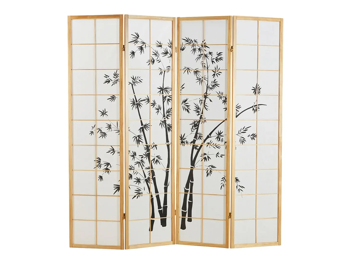 Biombo 176x2x179 cm natural Shoji