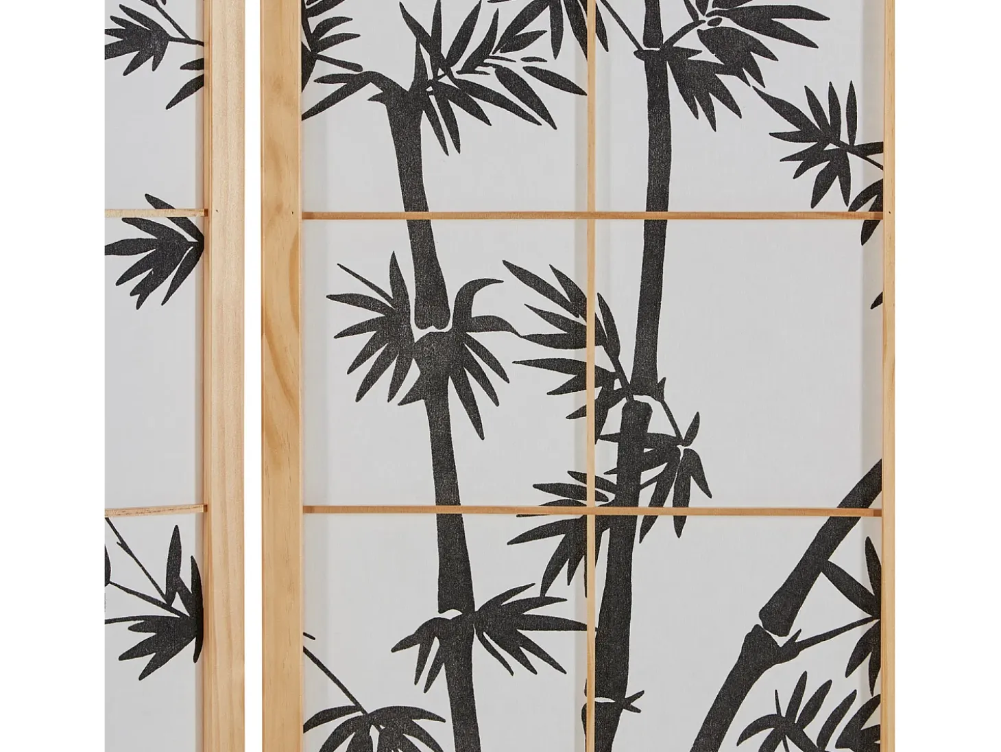 Biombo 176x2x179 cm natural Shoji
