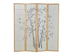 Biombo 176x2x179 cm natural Shoji