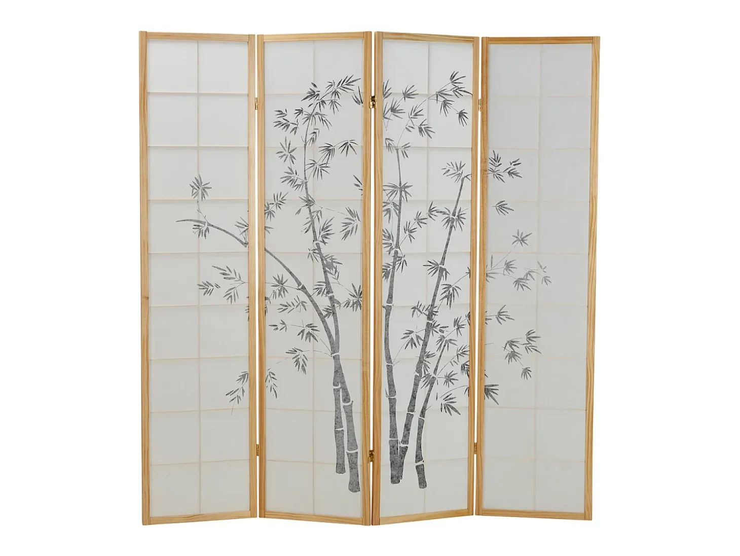 Biombo 176x2x179 cm natural Shoji