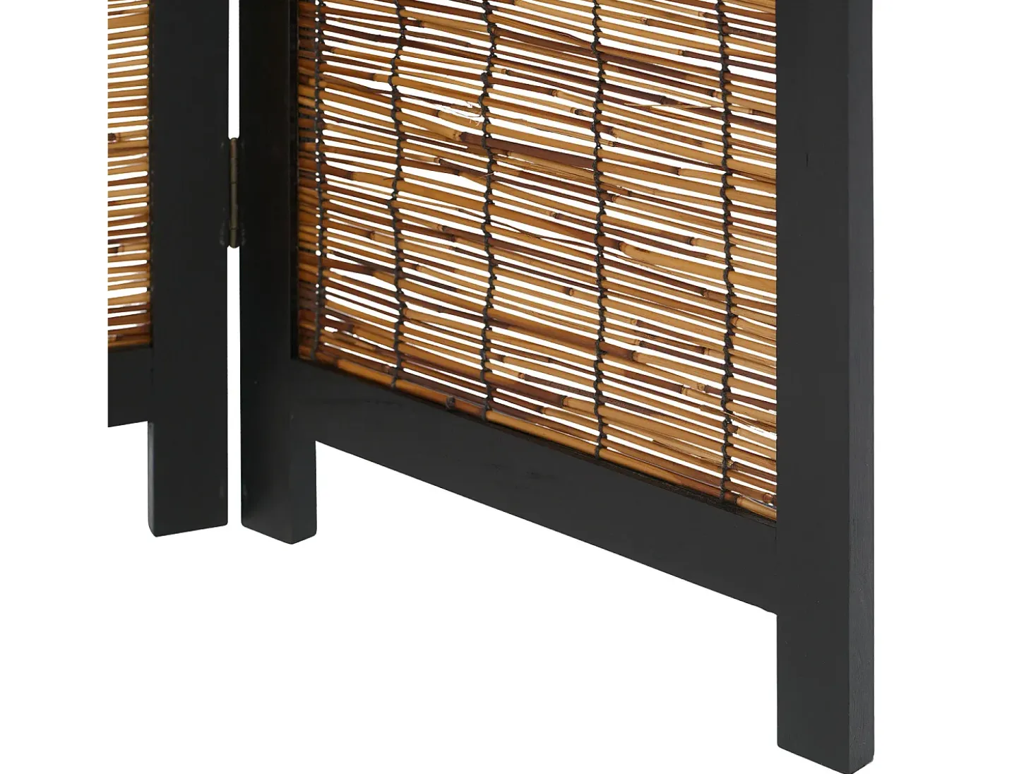 Biombo 170x120x2 cm Sauce Negro