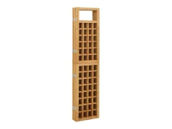 Biombo/Enrejado de 6 paneles madera de abeto 242,5x180 cm ES247396