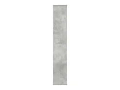 Biombo/Estantería de madera de ingeniería gris hormigón