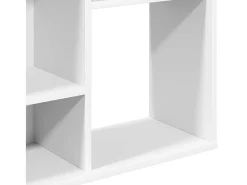 Biombo/librería Blanco 100x24x140 cm